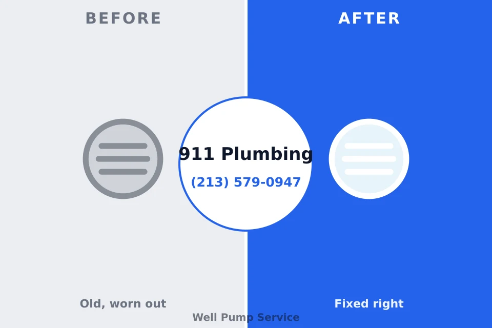 Before and after: plumbing repair Mercer Island, WA